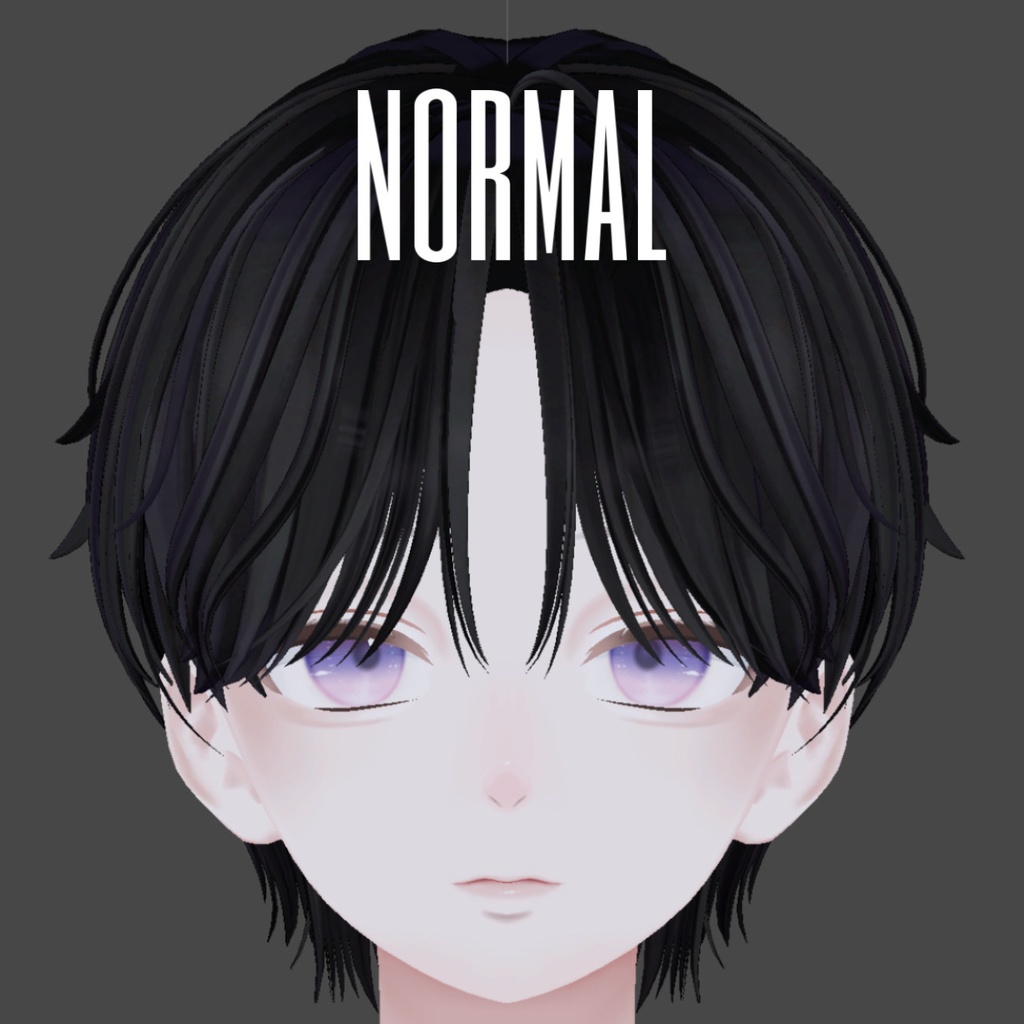 森羅くん用メイク Shinra men's make up