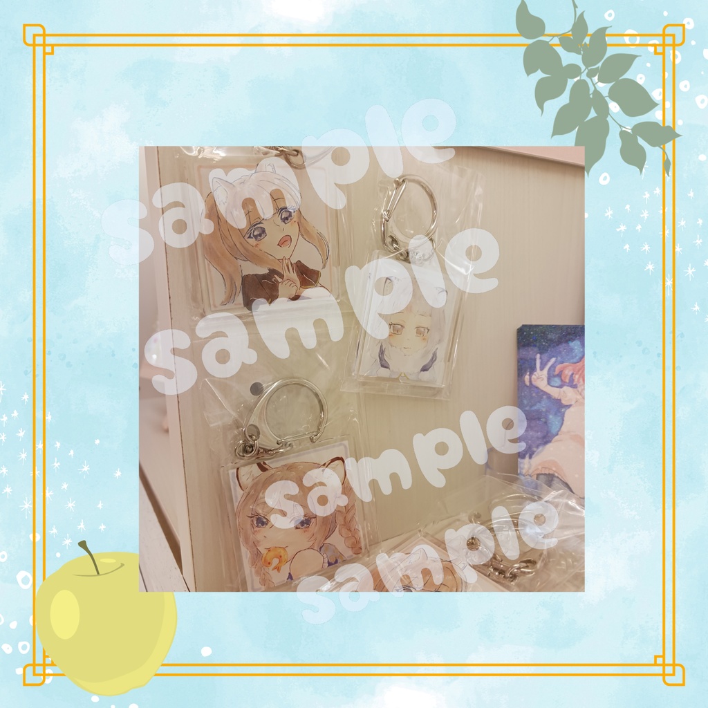 アクリルキーホルダー