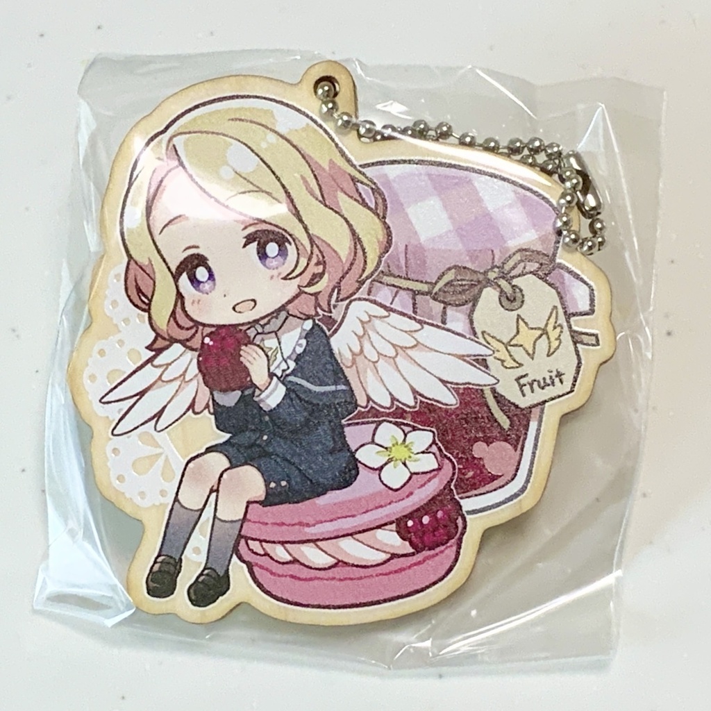 オリキャラウッドキーホルダー