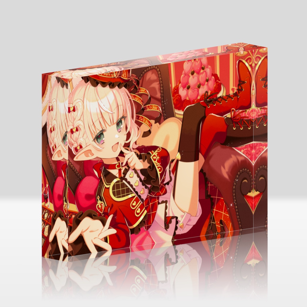 【アクリルブロック】Greedy Red