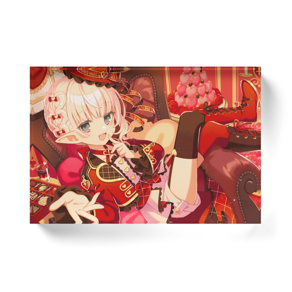 【アクリルブロック】Greedy Red