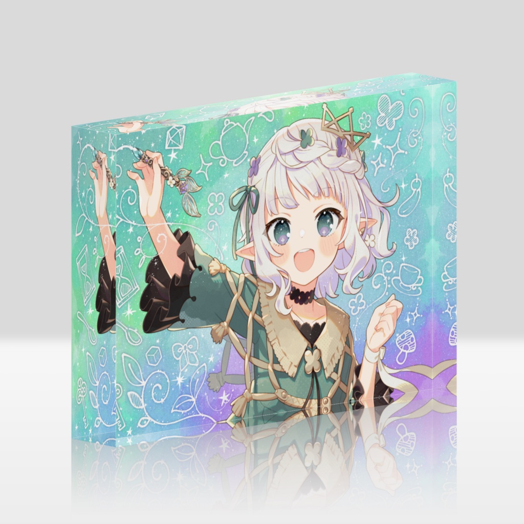 【アクリルブロック】お絵かきの魔法