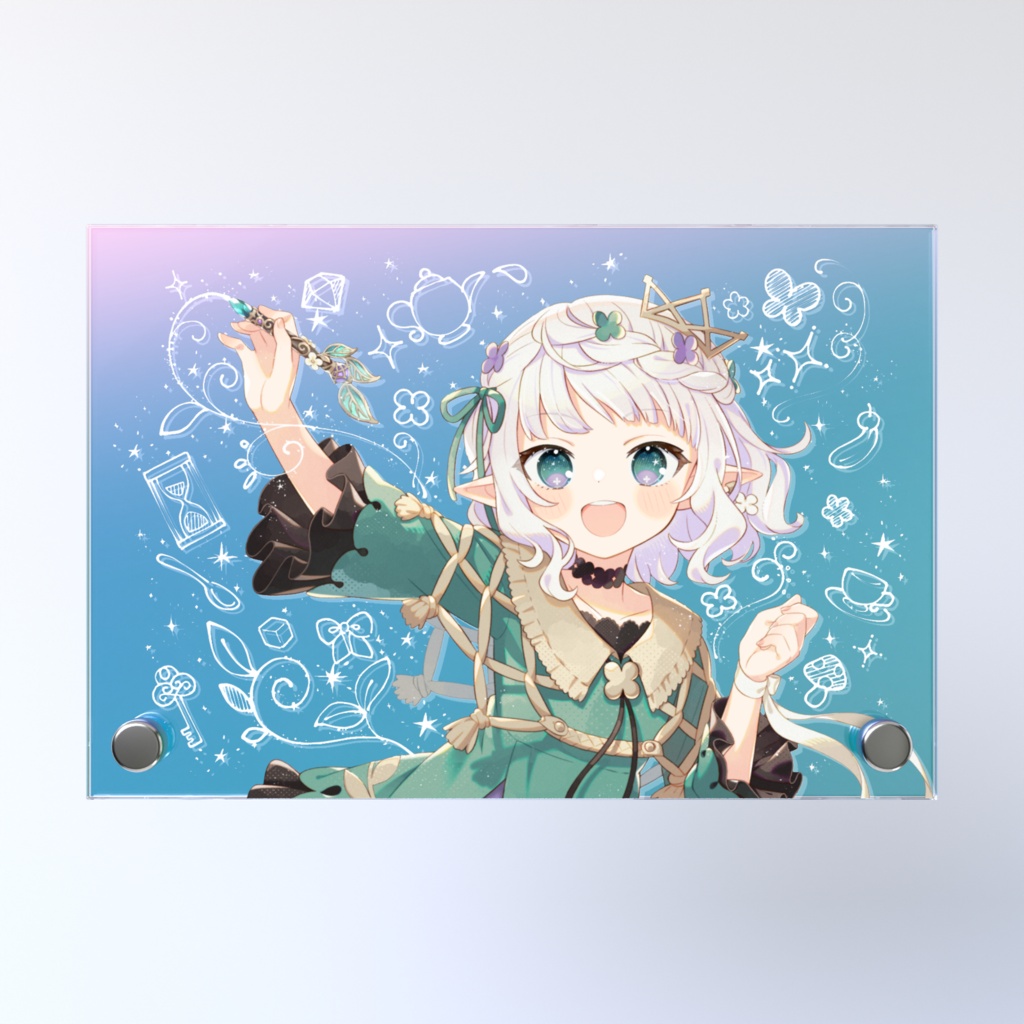 【アクリルフォトパネル】お絵かきの魔法