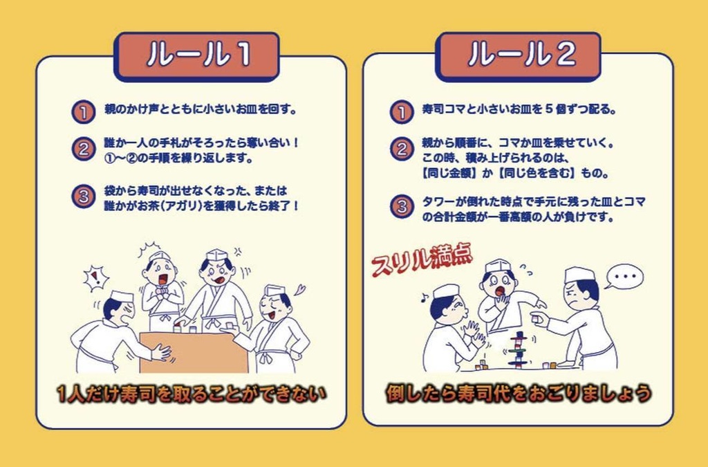 ー高級寿司を食べるのは誰だ!ー「スシノロ!」