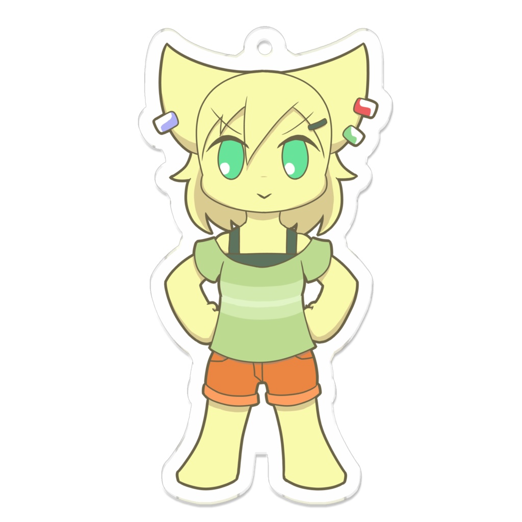 【アクリルキーホルダー】オリキャラアクキー　2号A