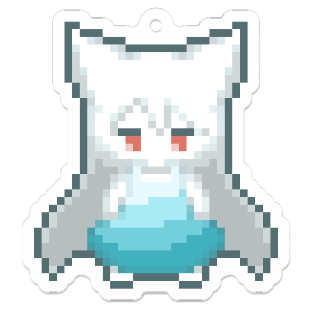 ドット絵１号アクリルキーホルダー