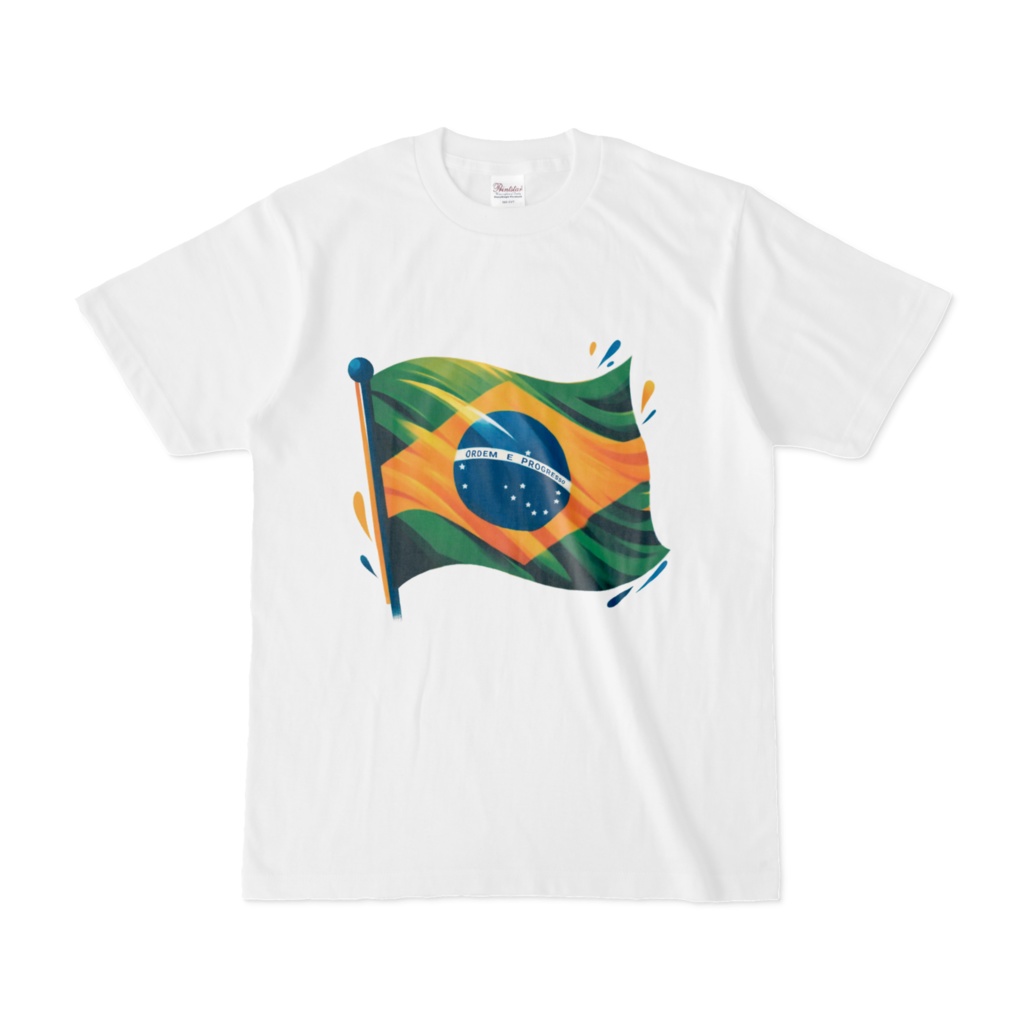 ブラジル国旗Tシャツ