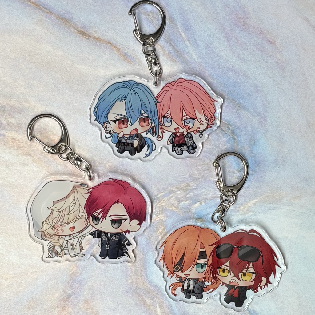 探索者ちびキャラアクリルキーホルダー