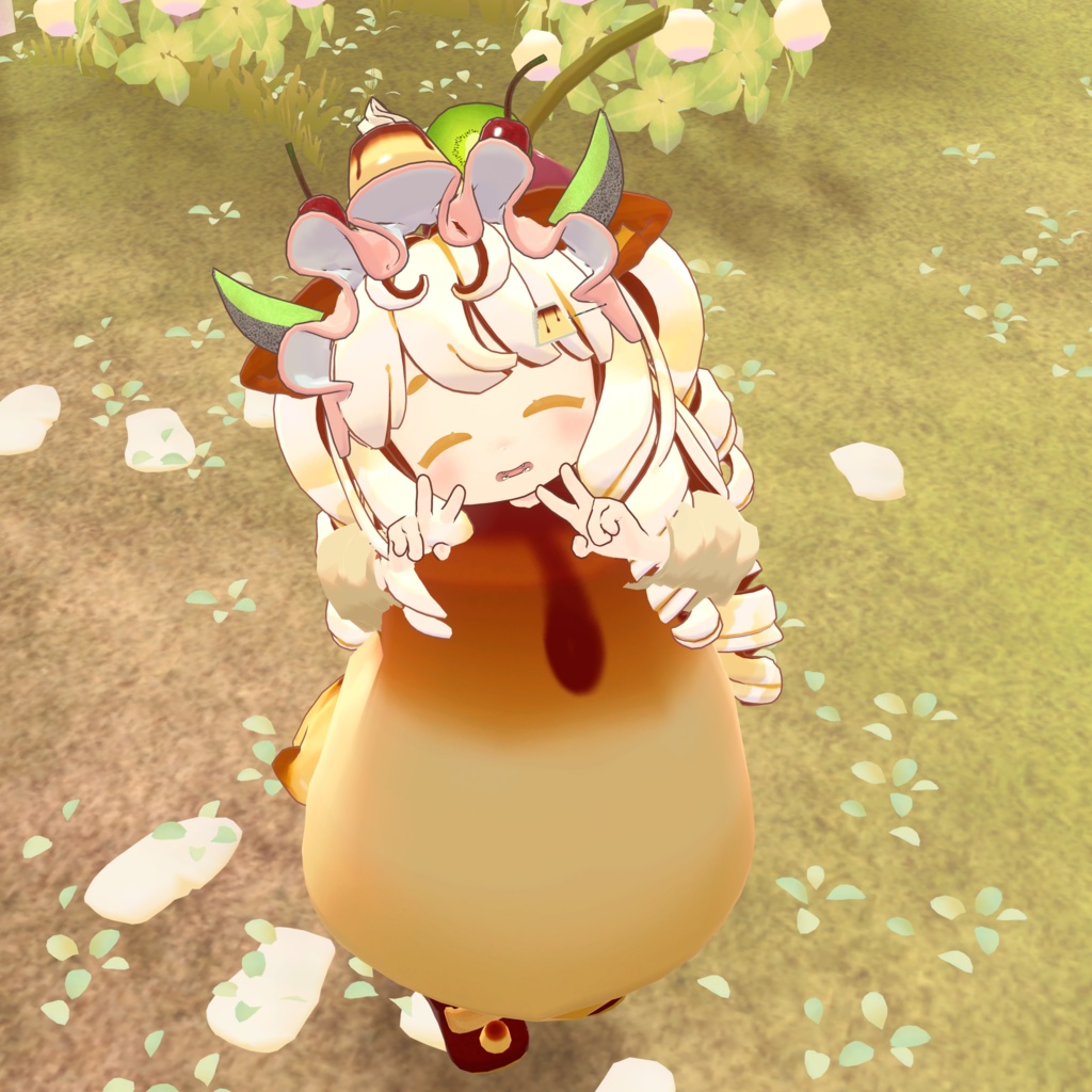 【まめふれんず、ビスキュイ対応】ぷりんなりきりセット