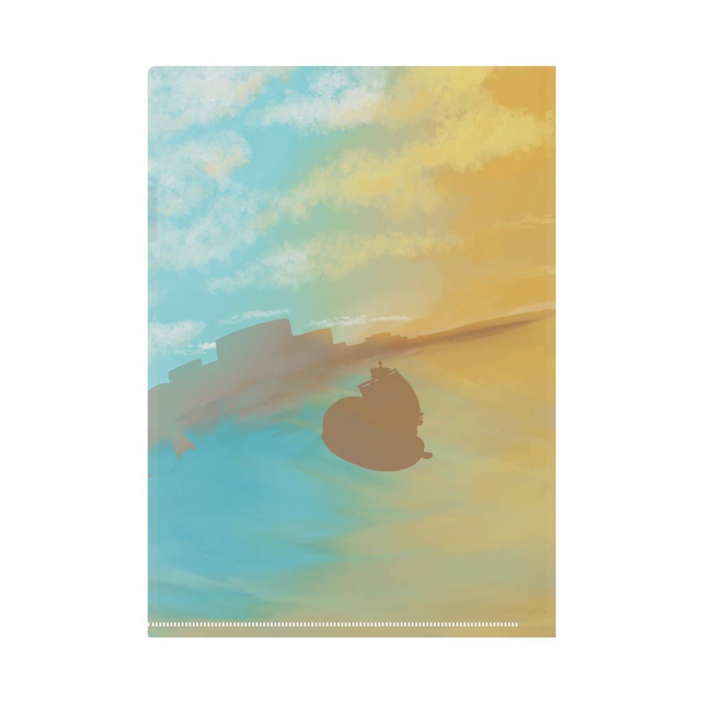 橙源郷 -Mantapia-|出航 クリアファイル