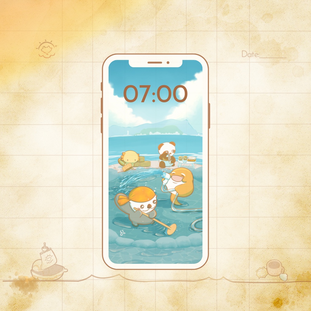 2026年7月｜スマホ壁紙(DL)