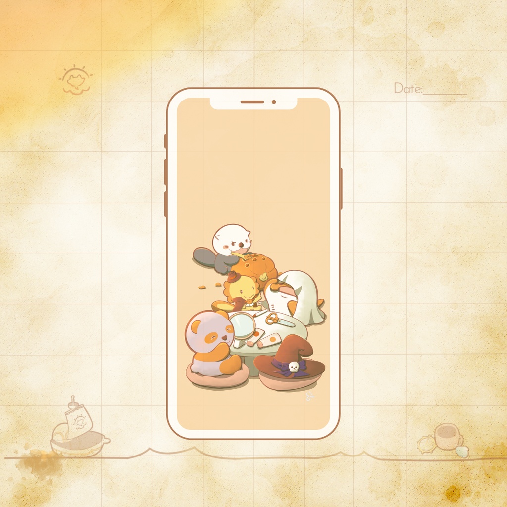 2026年10月｜スマホ壁紙(DL)