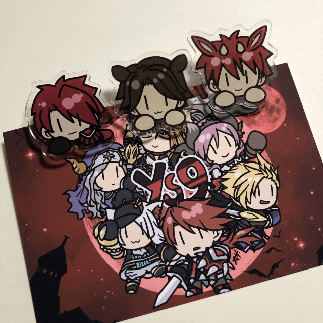 あにまるず アクリルバッジクリップ各種