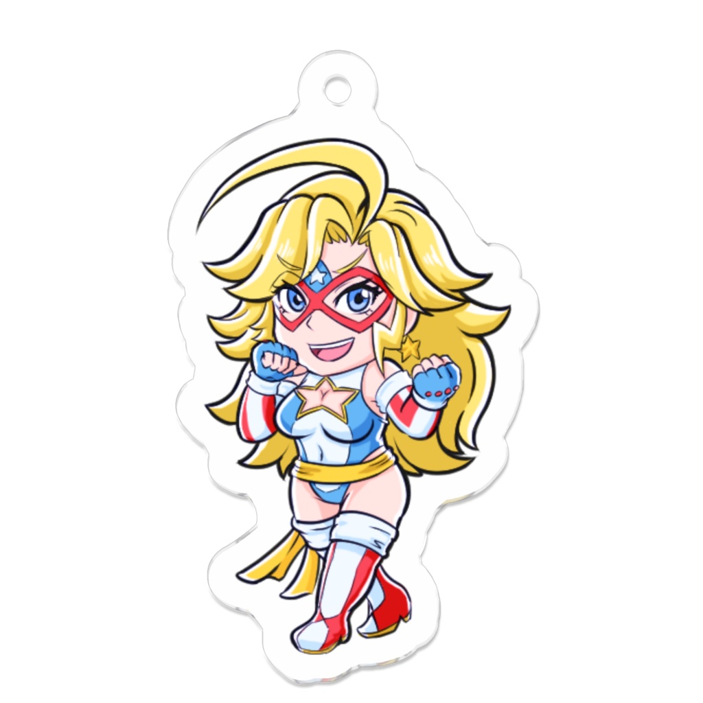 仮面アメリカ デフォルメアクキー