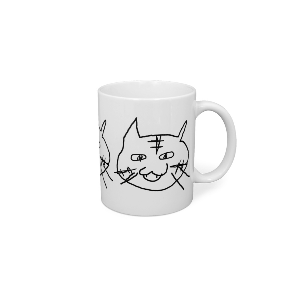 ペペロンチーノマグカップ「ぼく猫舌じゃないよ~」