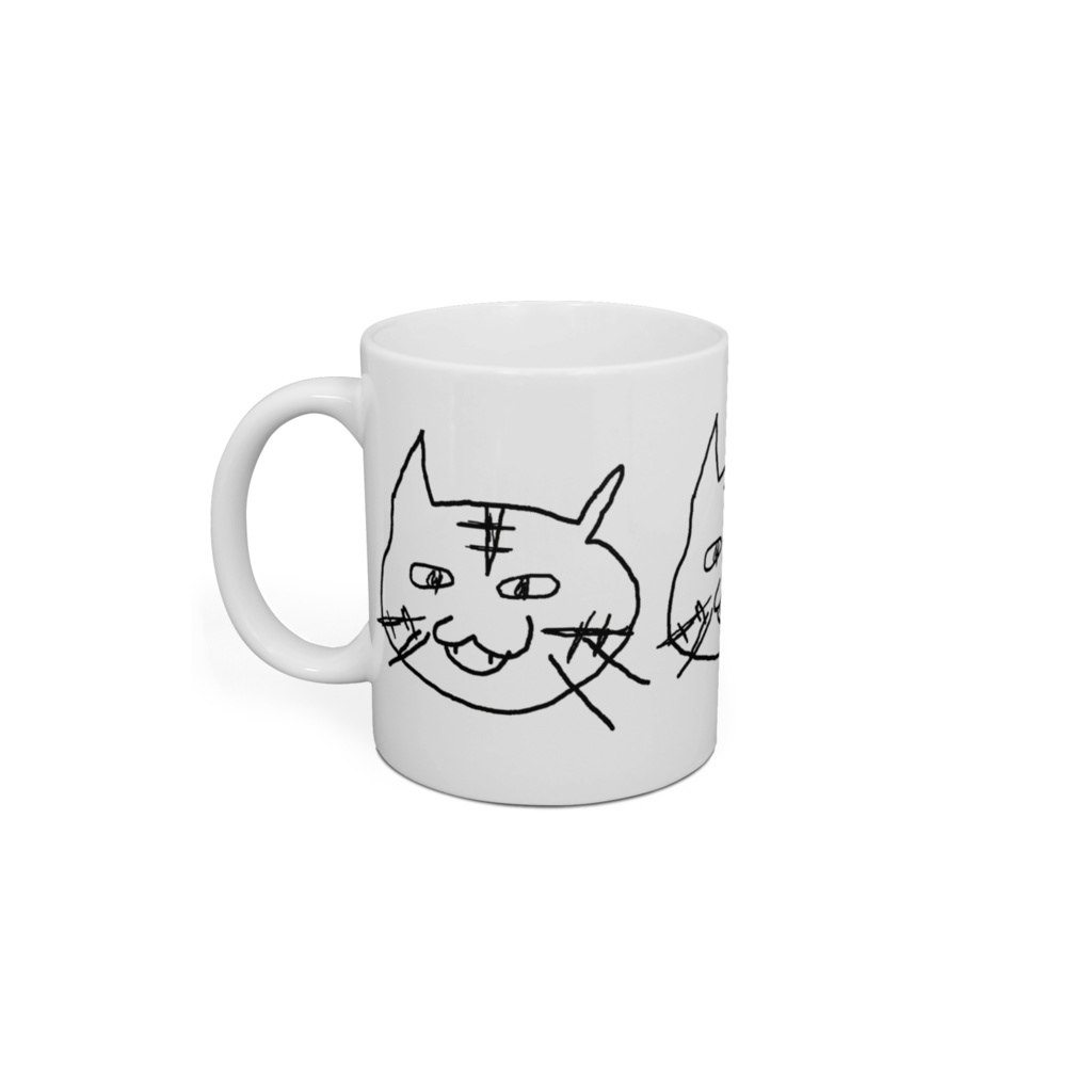 ペペロンチーノマグカップ「ぼく猫舌じゃないよ~」