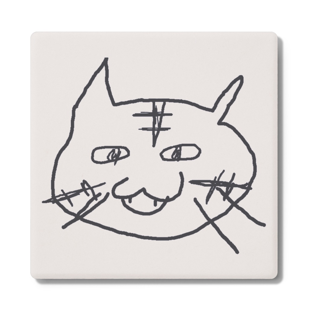 ペペロンチーノコースター「ぼくも飲みたいな~」