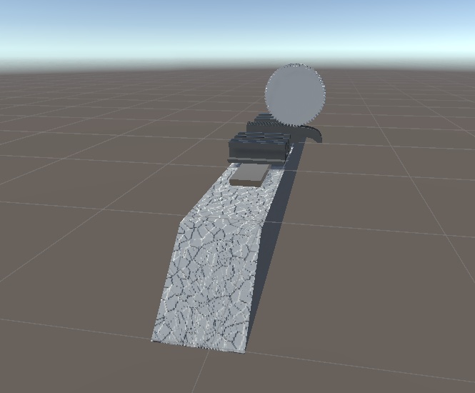 【ワールド向け3Dモデル】ラックレールセット