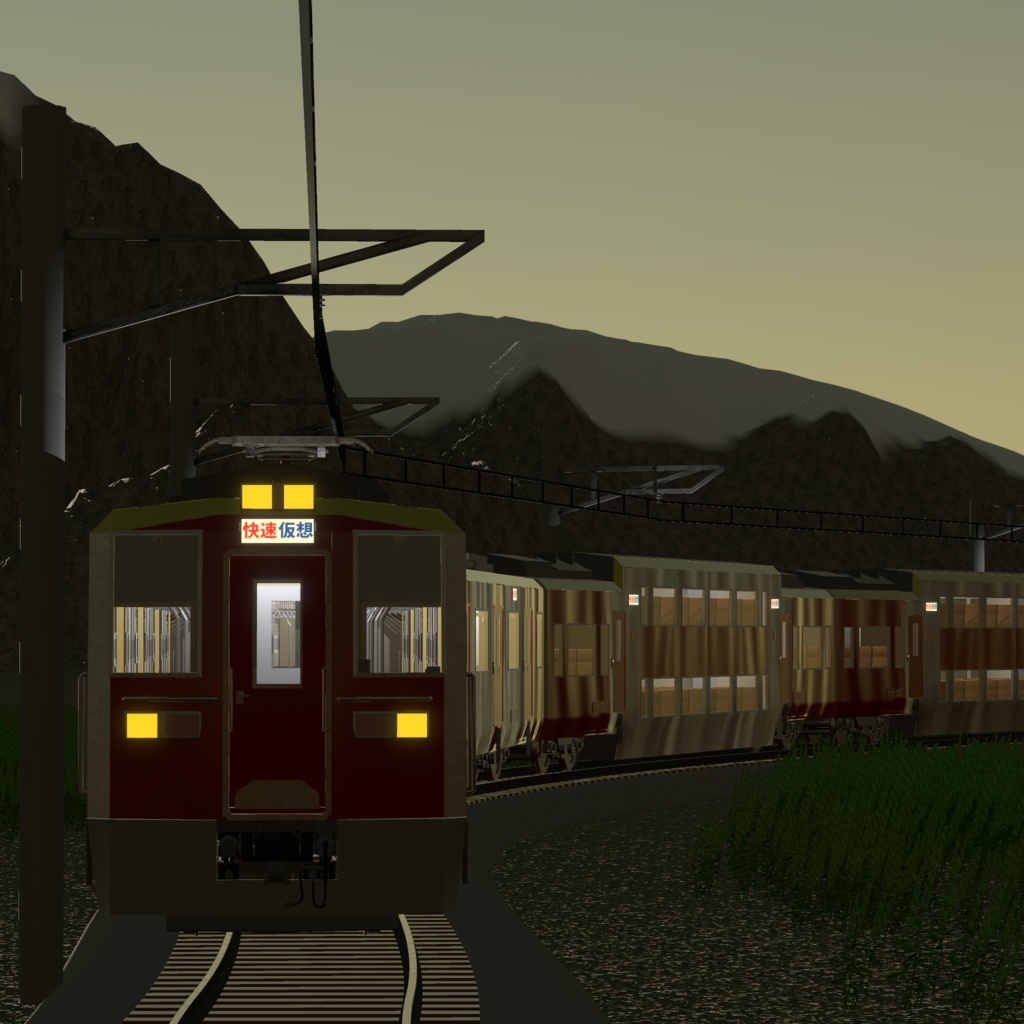 都会の通勤電車