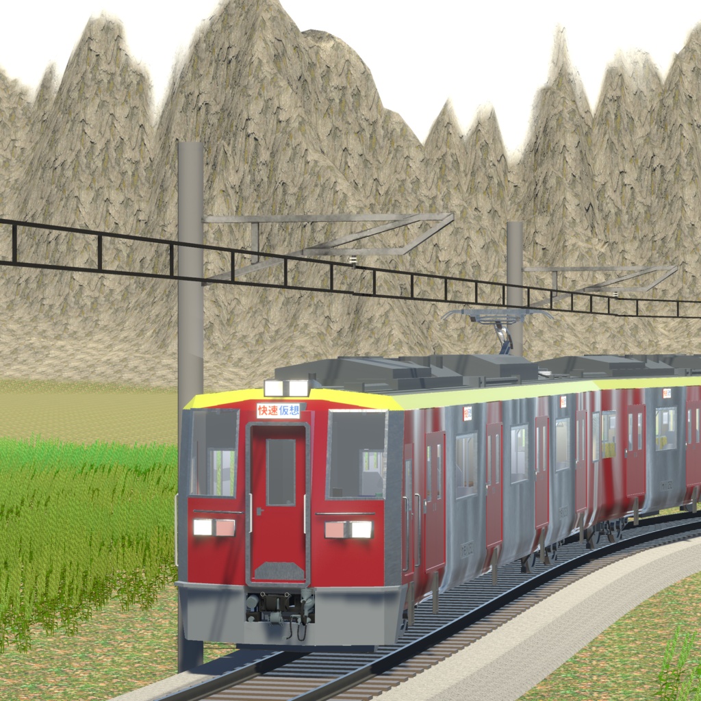 都会の通勤電車