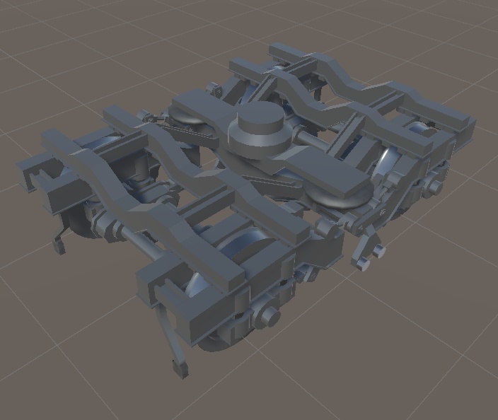 【ワールド向け3Dモデル】軌間変更装置