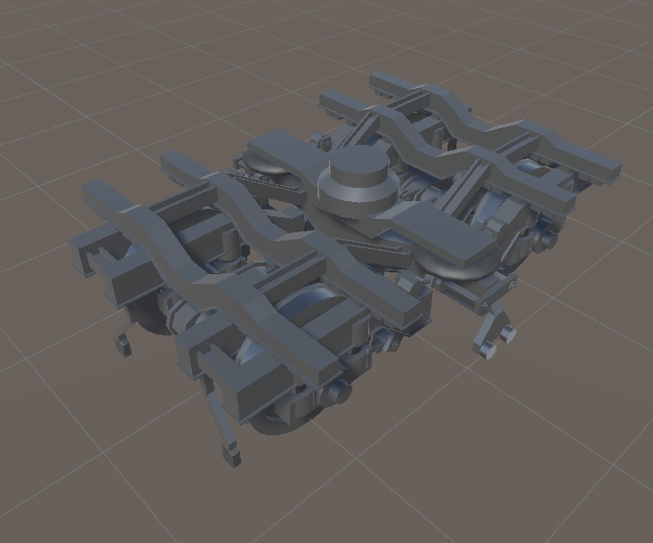 【ワールド向け3Dモデル】軌間変更装置