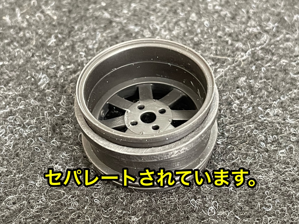 タミヤ 1/12 ケーターハム スーパーセブン BDR用 RSワタナベタイプ ホイールセット ワイドサイズ