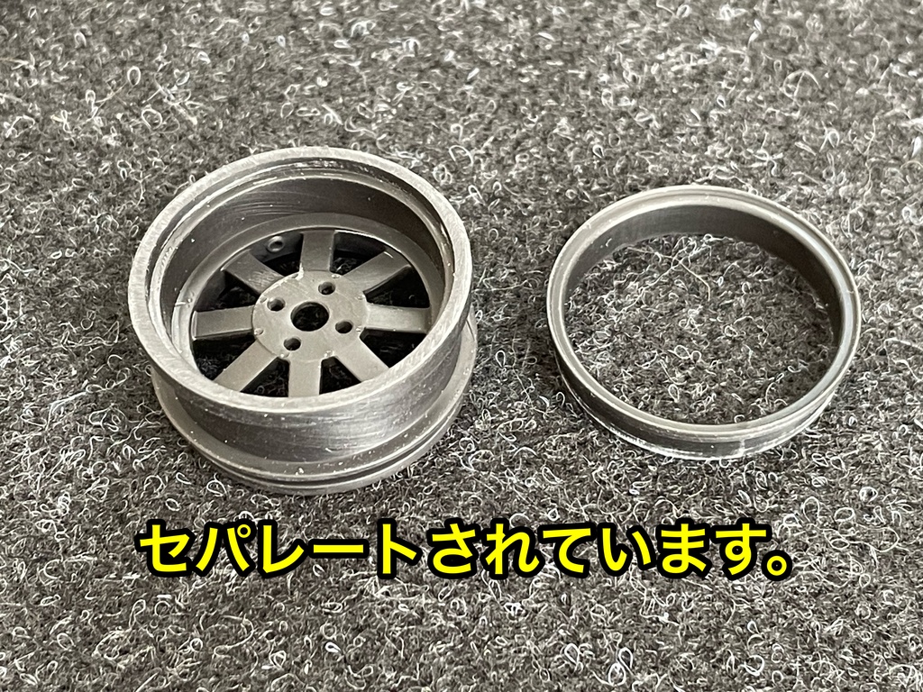 タミヤ 1/12 ケーターハム スーパーセブン BDR用 RSワタナベタイプ ホイールセット ワイドサイズ