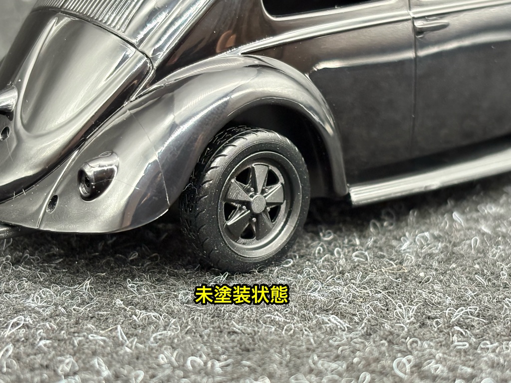 1/32 ポルシェアロイタイプホイールセット 楽プラ