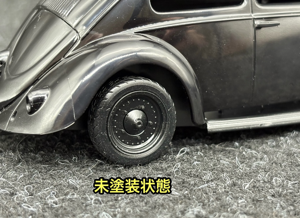 1/32 カーモデル 楽プラ ビートル センターライン タイプ ホイールセット 3Dプリンター製