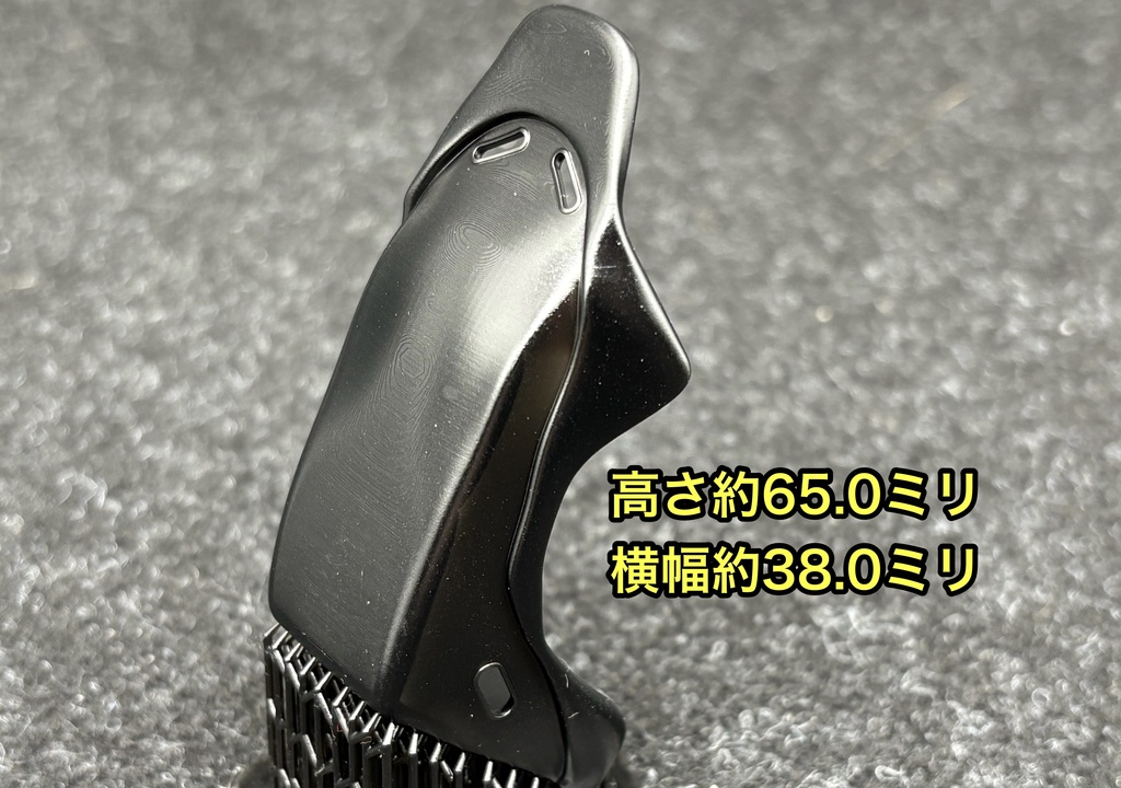 1/12 フルバケットシート&ステアリングセット 3Dプリンター製