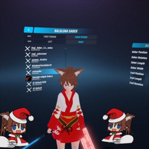 お札 / Ofuda Custom Saber for Beatsaber