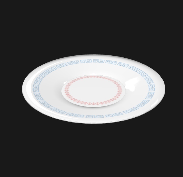 Simple Porcelain Plate