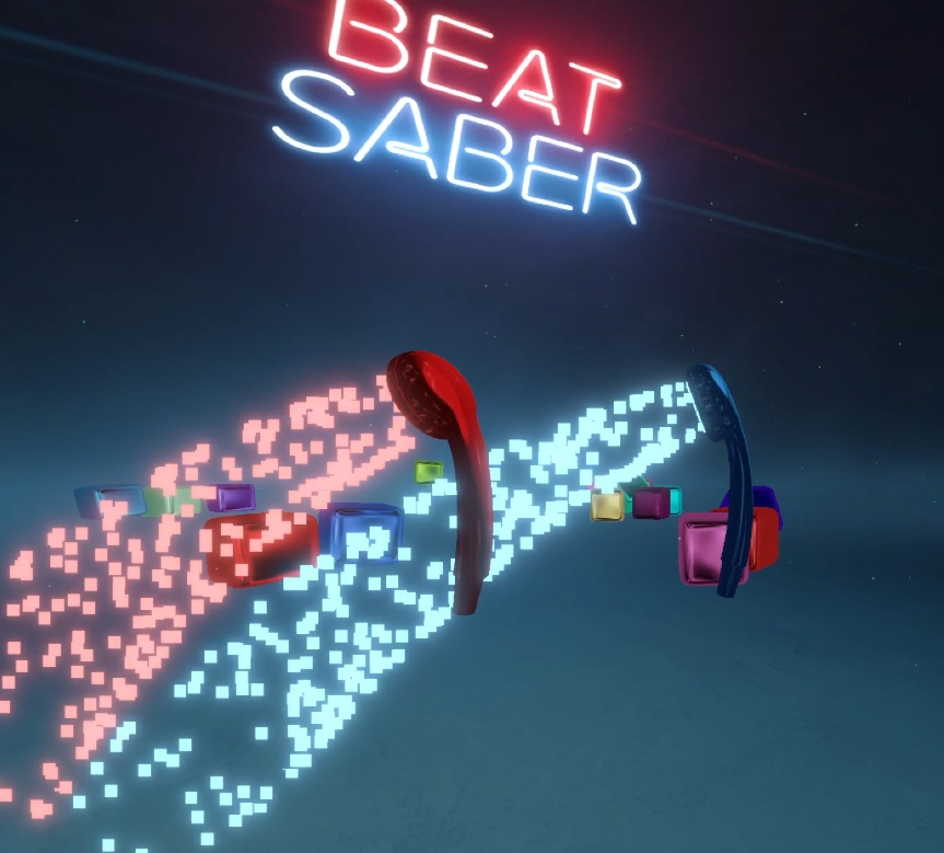 Shower head Custom saber for Beat Saber