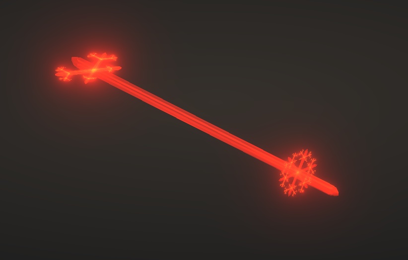 Ice Crystal Saber for Beatsaber (.saber, .fbx, .glb)