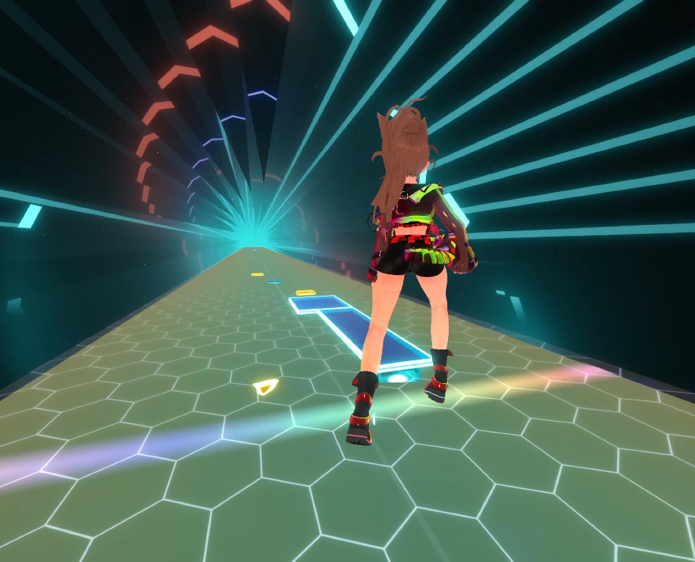 Honey Comb Runway Custom Platform for BeatSaber (FeetSaber)
