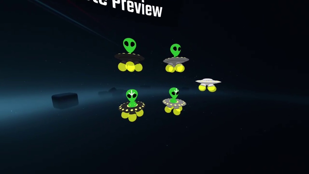 UFO Custom Notes for Beatsaber ( + GLB )