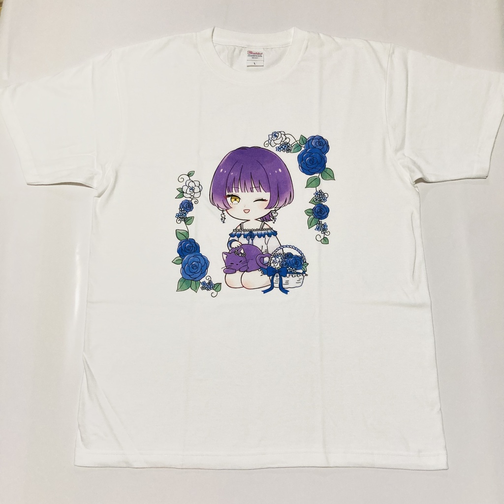 オーキッド 擬人化アバター Tシャツ