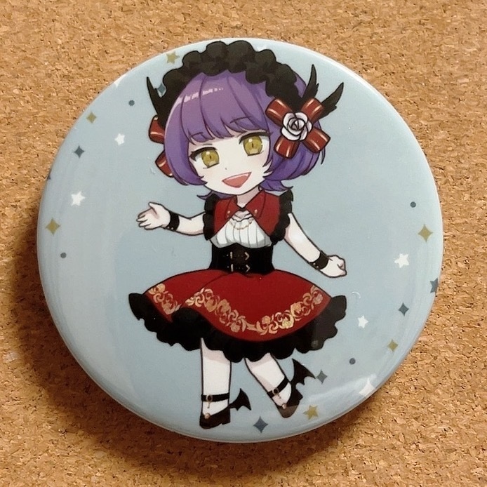 オーキッド 缶バッジɴᴇᴡ