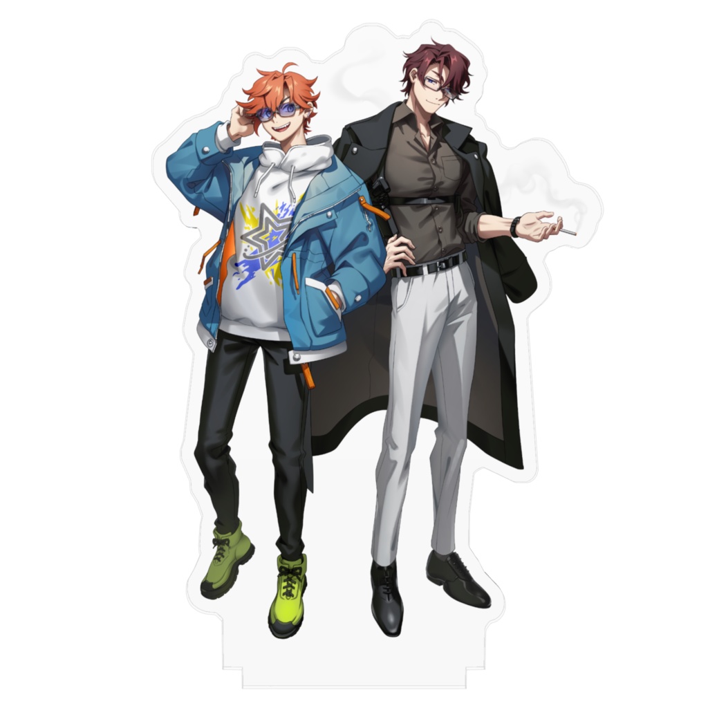 加々良遼&浦牧善 アクリルフィギュア(セットver.)