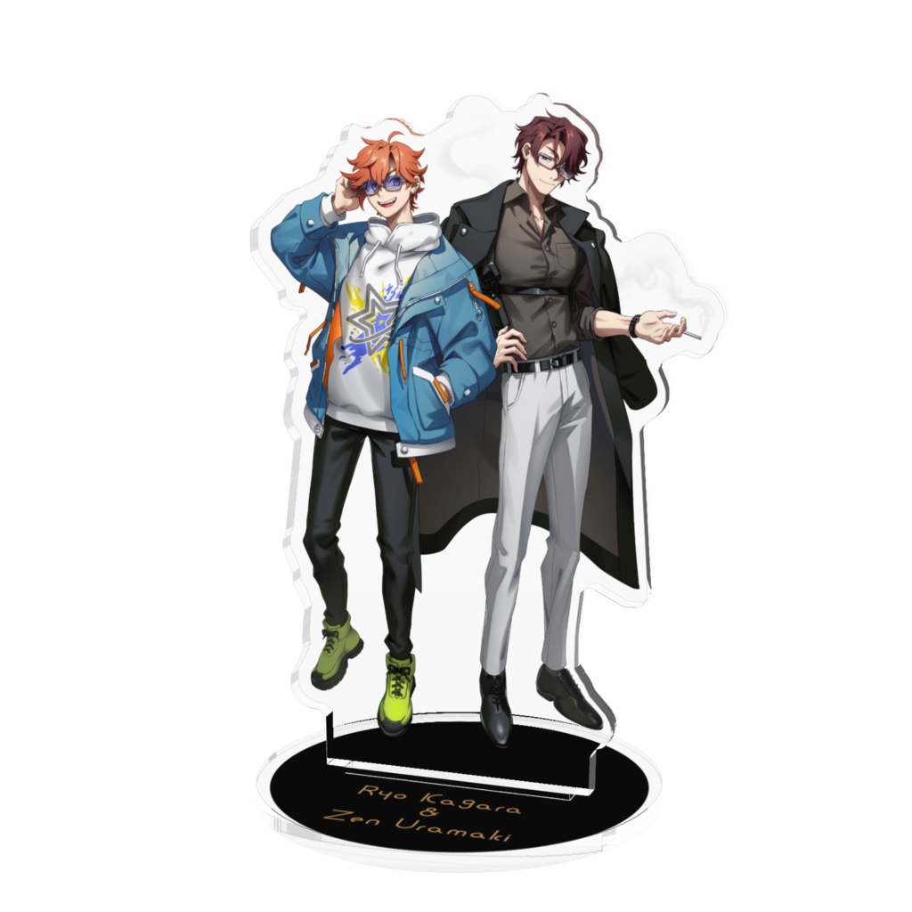 加々良遼&浦牧善 アクリルフィギュア(セットver.)