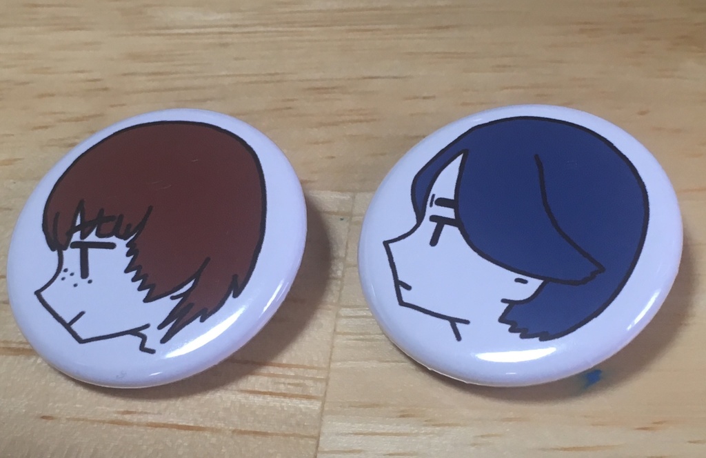 ゆっけ缶バッジ