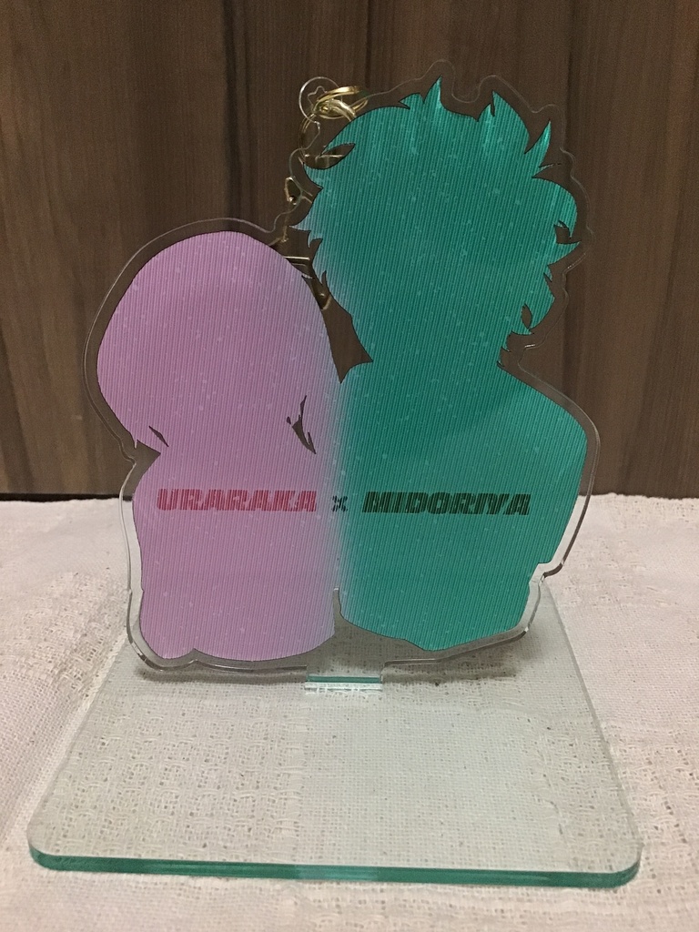 緑谷×麗日 アクリルスタンドキーホルダー2