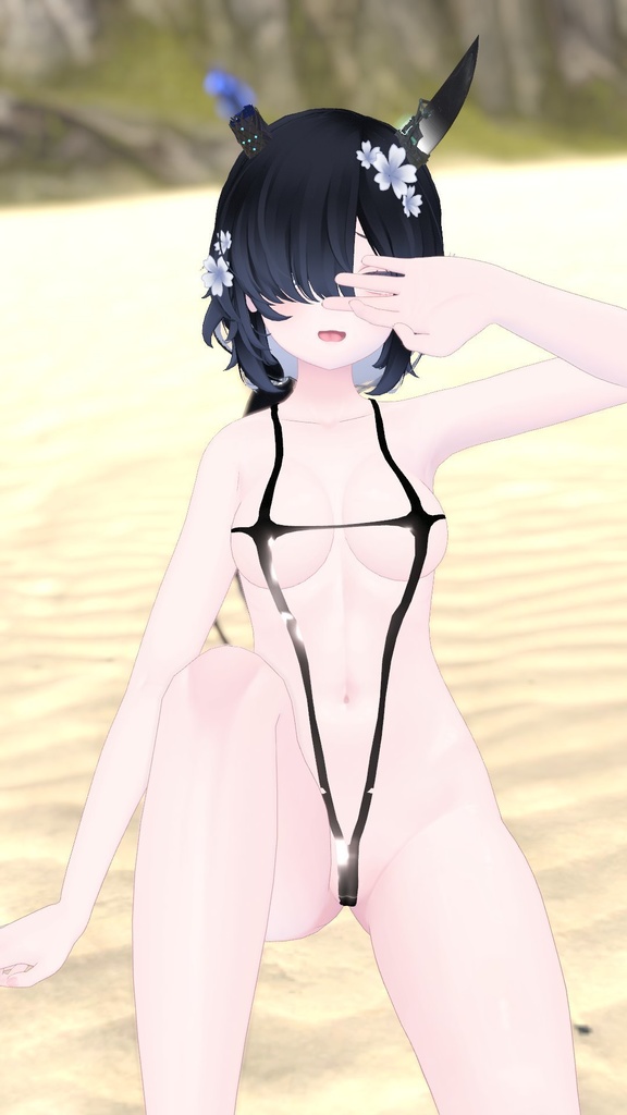 【夏のお中元好適品】ライムちゃん用やべーびきに水着