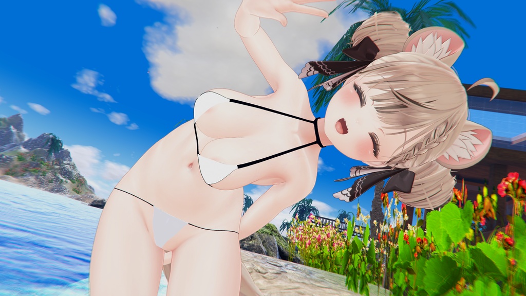 マヌカちゃん専用シンプルビキニ水着(へぶんりー・透けてるびきにを含む)