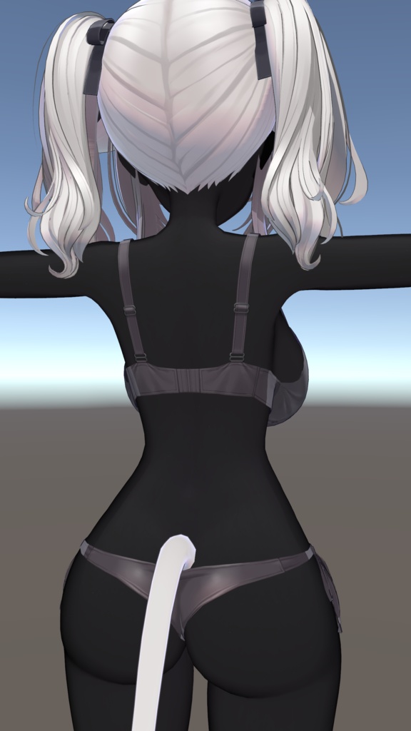 ミルティナちゃん黒肌マテリアル(ある程度汎用できそうセットアップ)