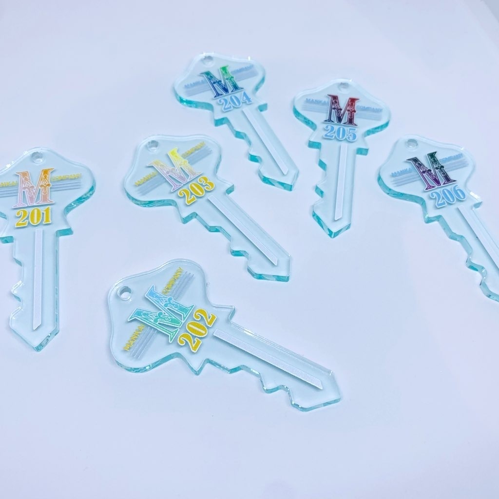 MANKAI寮 各部屋ルームキー風アクキー