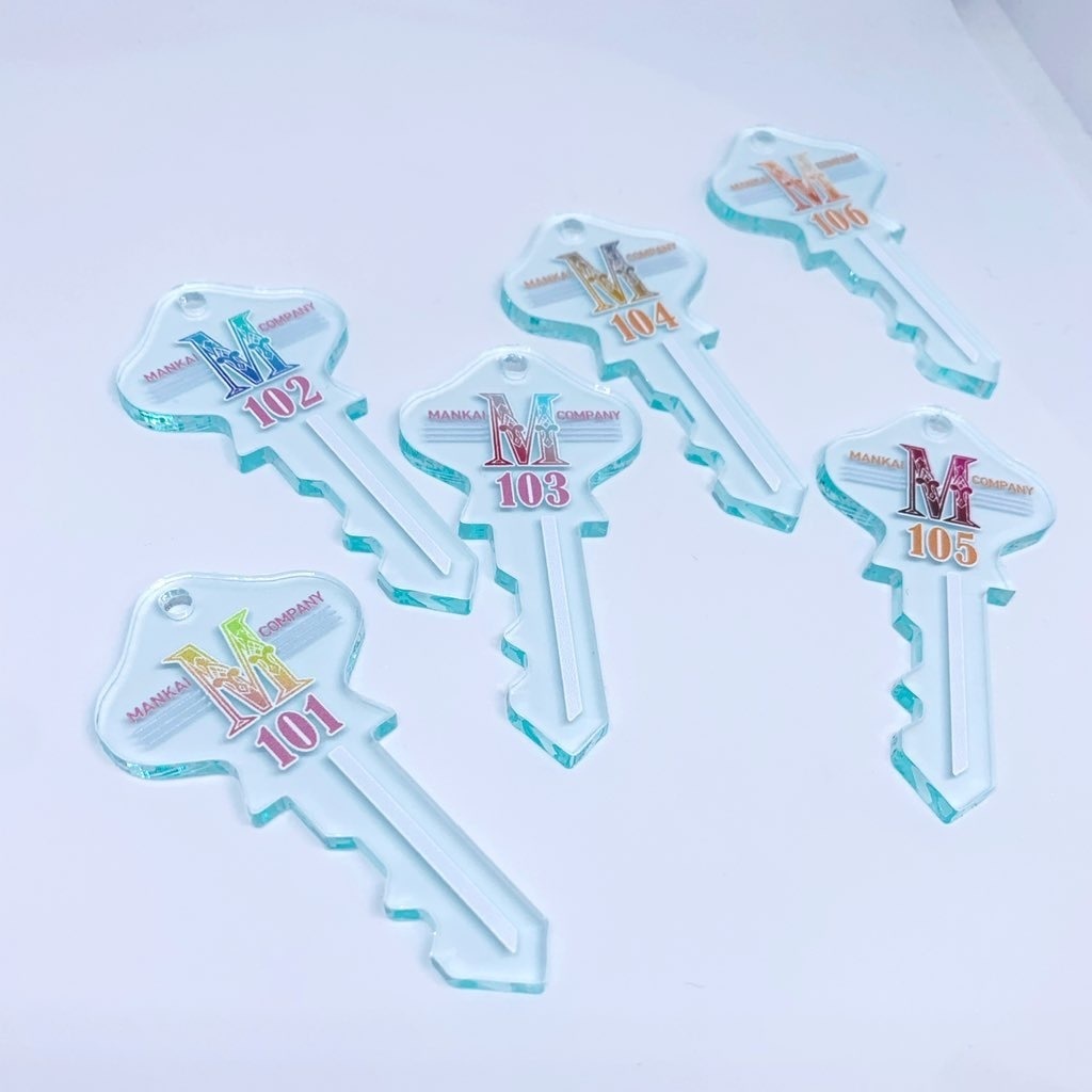 MANKAI寮 各部屋ルームキー風アクキー