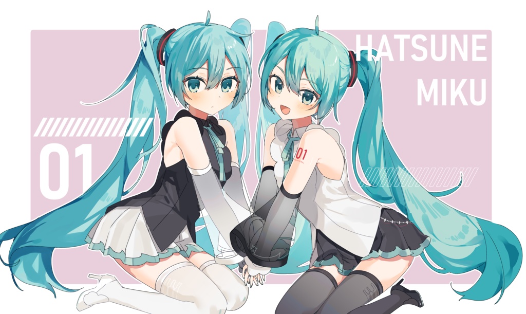 初音ミク　プレイマット