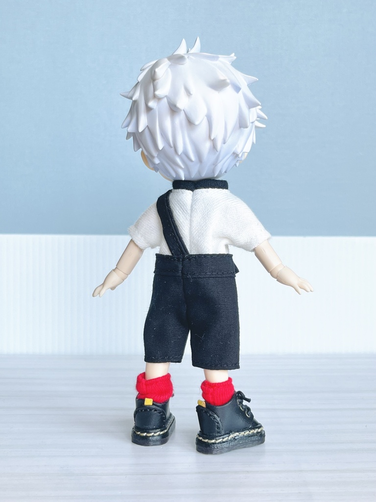 Tシャツ&ワンショルダーハーフパンツ